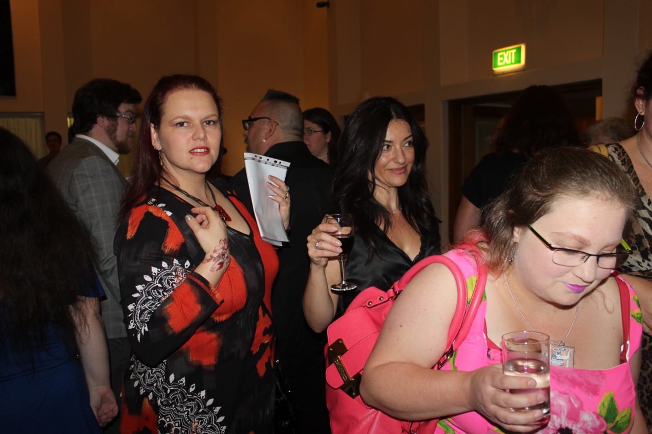 Tehani at the Aurealis Awards – photo by Cat Sparks